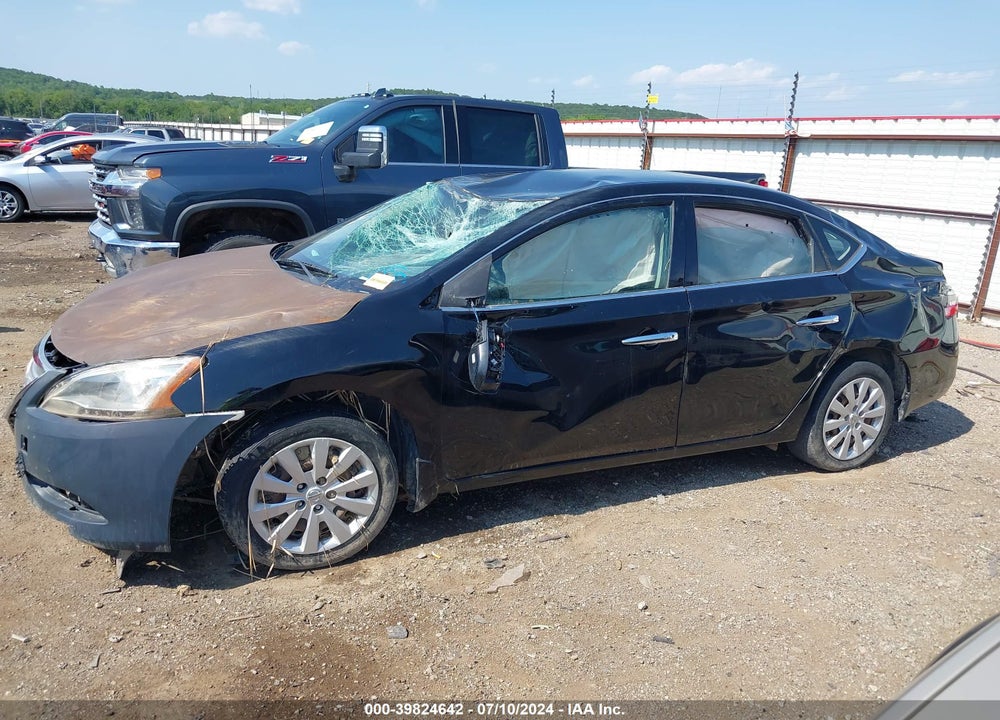 2015 NISSAN SENTRA SV VIN: 3N1AB7AP6FL671352