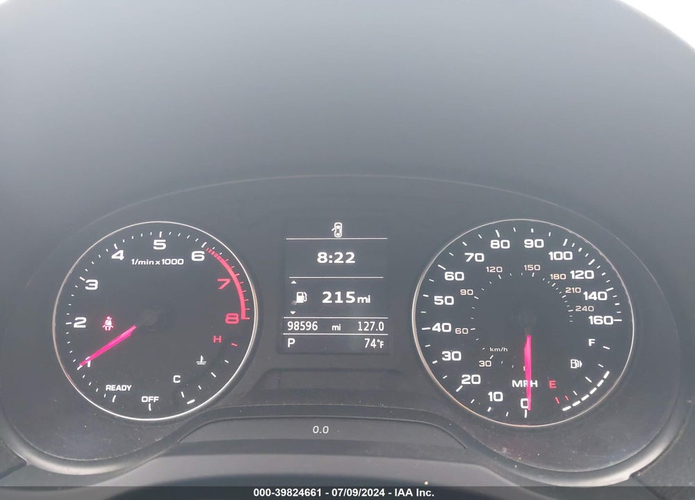 2016 AUDI A3 1.8T PREMIUM VIN: WAU67LFF6G1039485