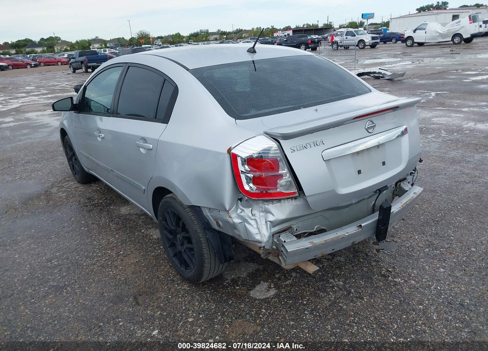 2012 NISSAN SENTRA 2.0 S VIN: 3N1AB6AP6CL617006