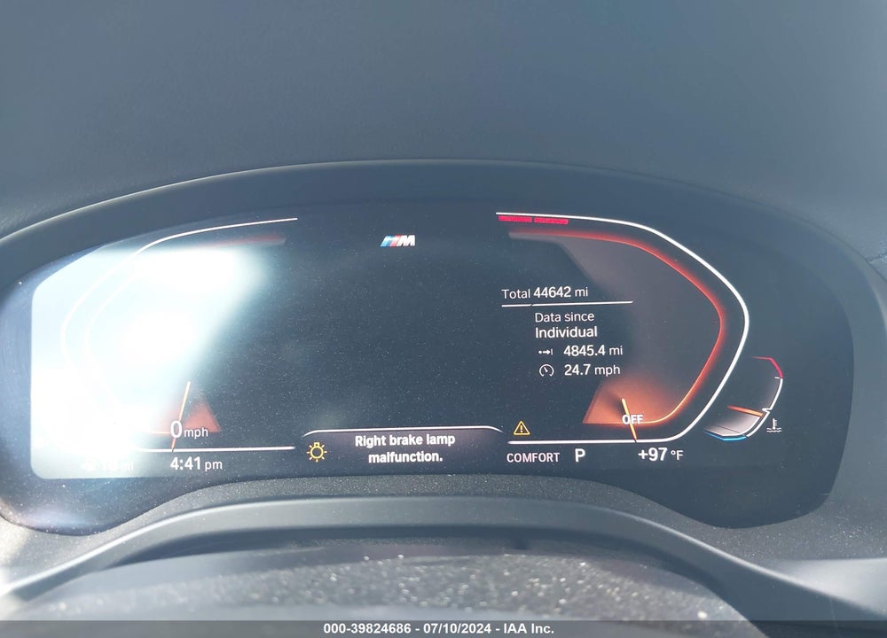 2020 BMW X4 XDRIVE30I VIN: 5UX2V1C06L9B77410