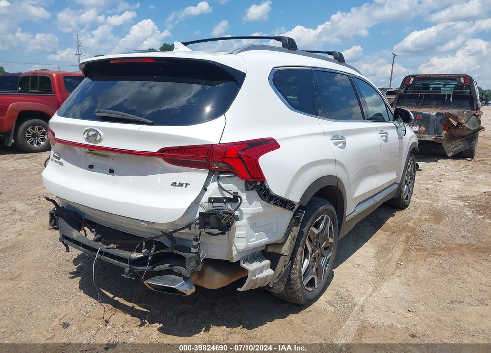 2022 HYUNDAI SANTA FE LIMITED VIN: 5NMS44AL5NH373071