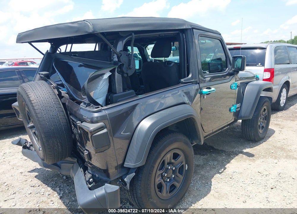 2019 JEEP WRANGLER SPORT 4X4 VIN: 1C4GJXAG3KW659254