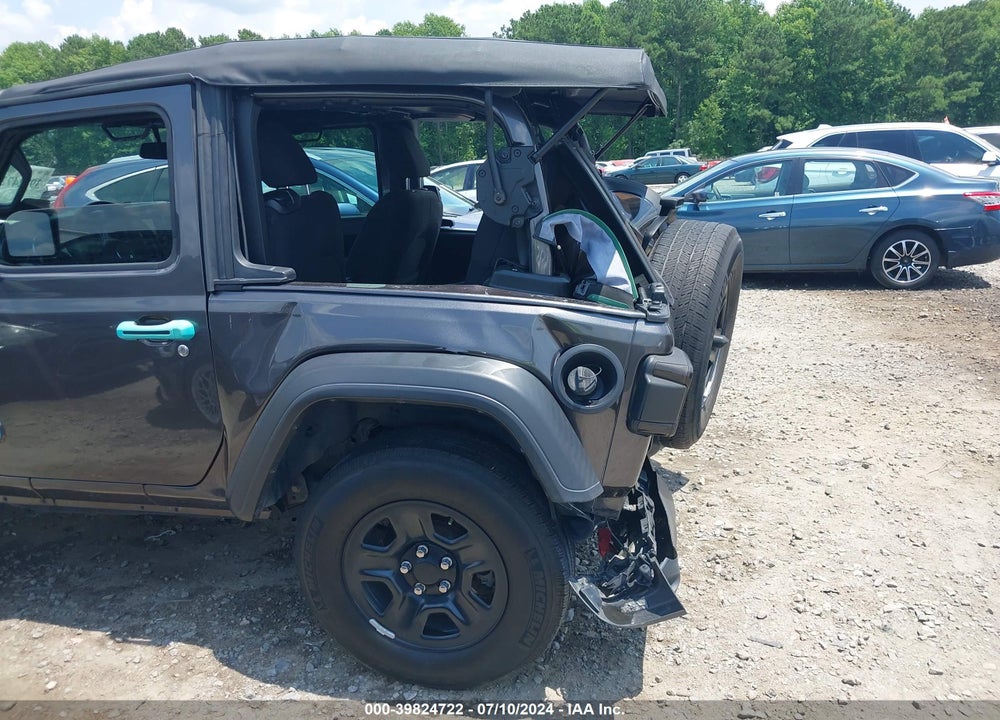 2019 JEEP WRANGLER SPORT 4X4 VIN: 1C4GJXAG3KW659254