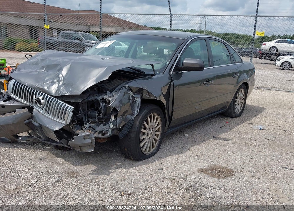 2005 MERCURY MONTEGO PREMIER VIN: 1MEHM42135G619175