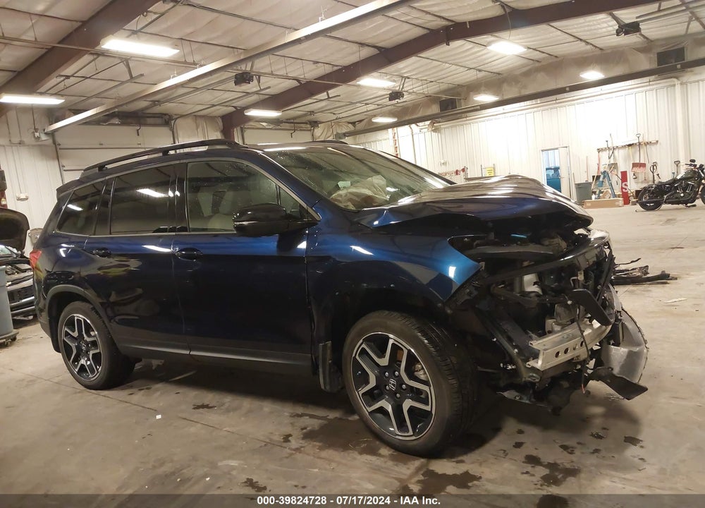 2020 HONDA PASSPORT AWD ELITE VIN: 5FNYF8H08LB015047