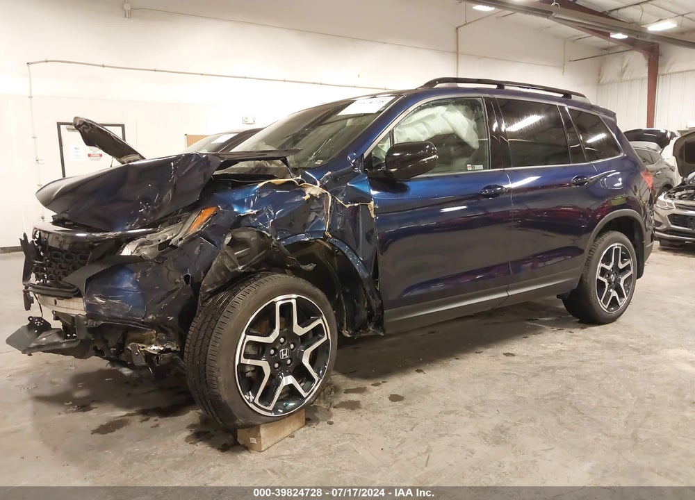2020 HONDA PASSPORT AWD ELITE VIN: 5FNYF8H08LB015047
