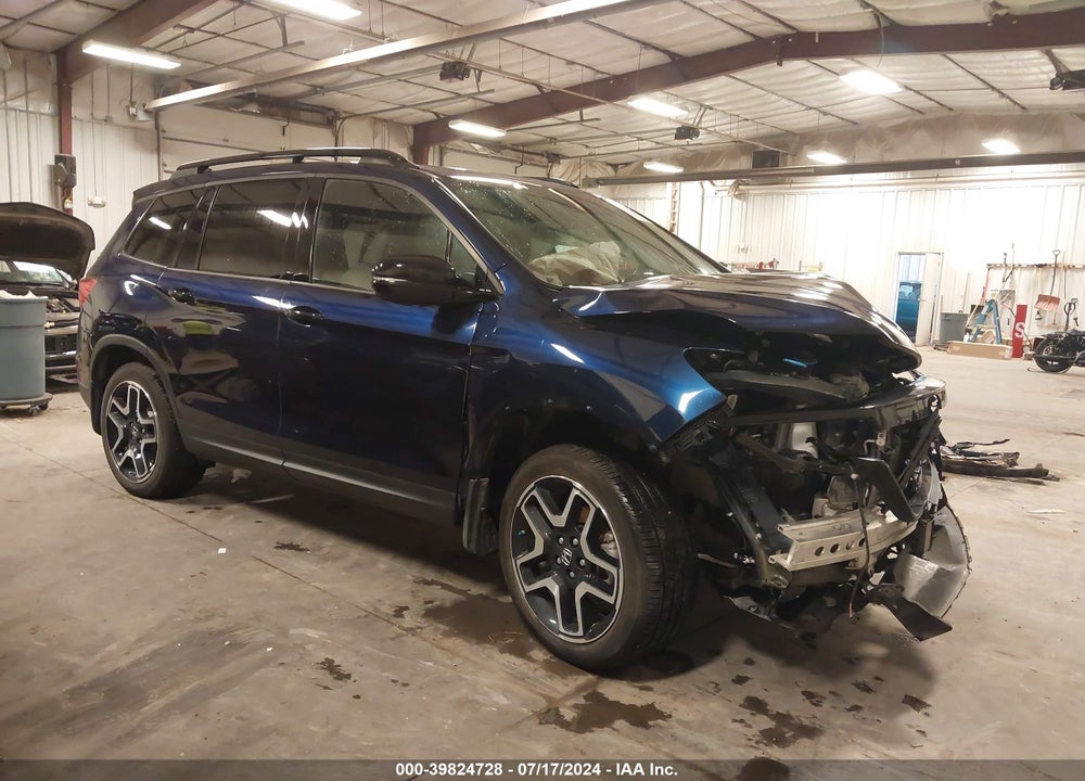 2020 HONDA PASSPORT AWD ELITE VIN: 5FNYF8H08LB015047