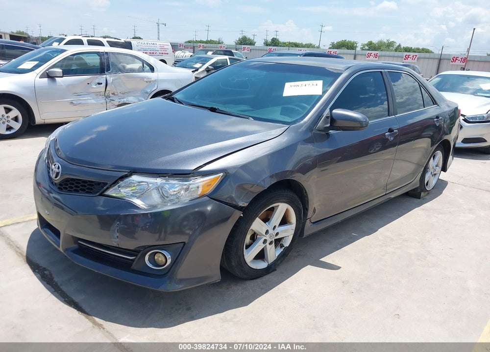 2013 TOYOTA CAMRY SE VIN: 4T1BF1FK9DU245413