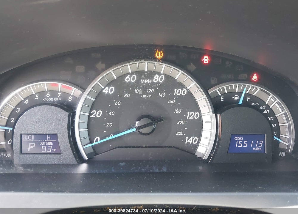 2013 TOYOTA CAMRY SE VIN: 4T1BF1FK9DU245413