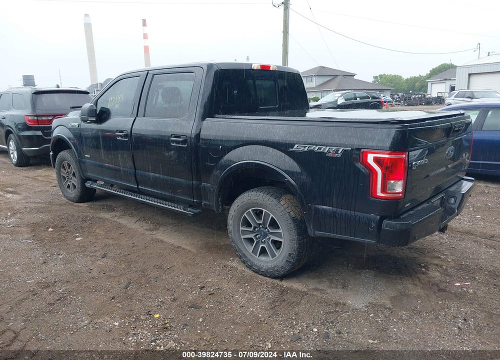 2015 FORD F-150 XLT VIN: 1FTEW1EG6FFA24583