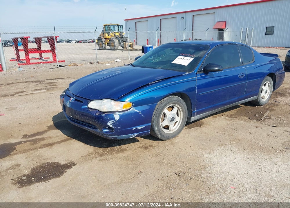 2004 CHEVROLET MONTE CARLO LS VIN: 2G1WW12E449205719