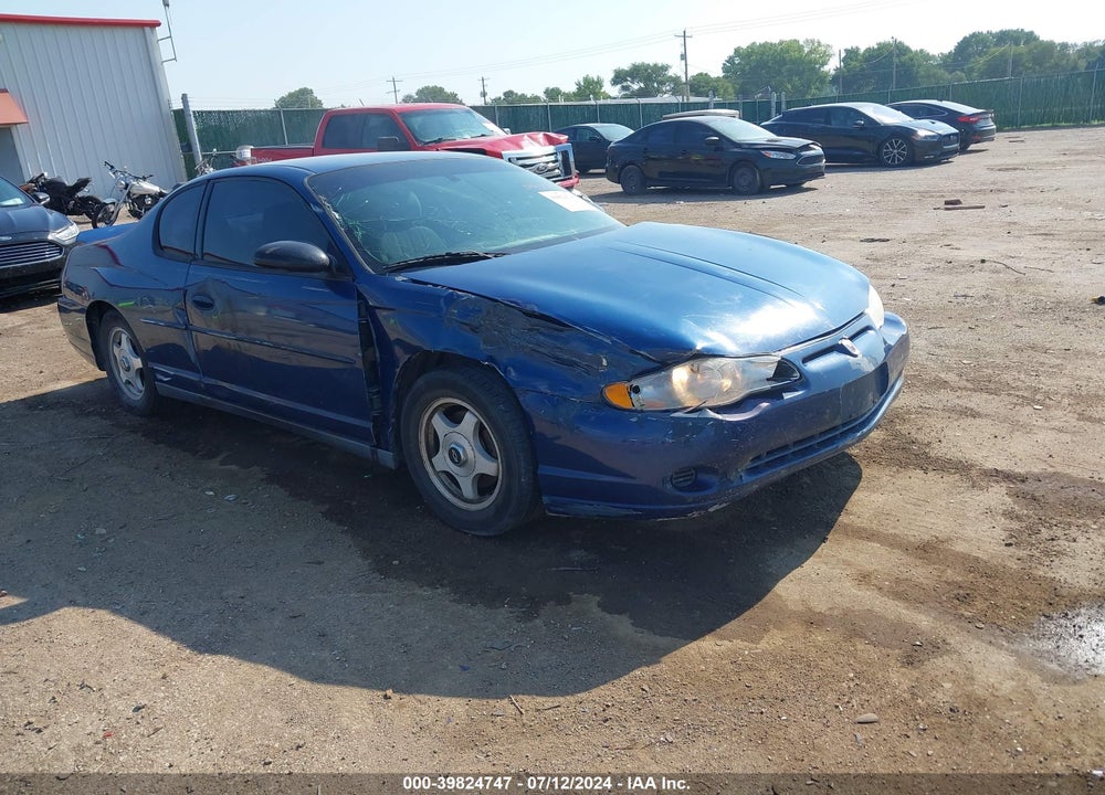 2004 CHEVROLET MONTE CARLO LS VIN: 2G1WW12E449205719