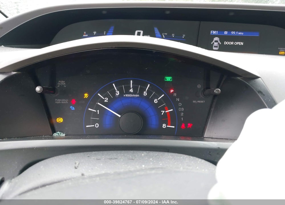 2012 HONDA CIVIC LX VIN: 19XFB2F52CE050297