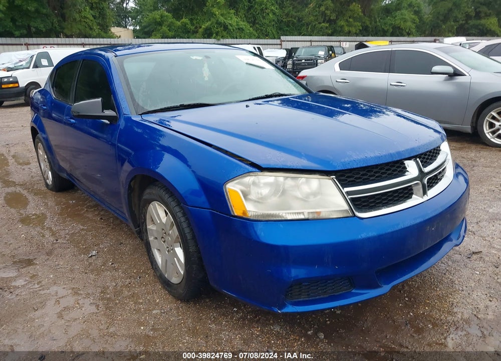2014 DODGE AVENGER SE VIN: 1C3CDZAB6EN155558