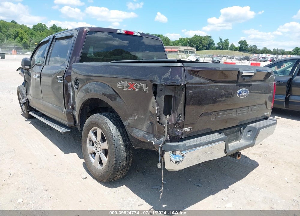 2018 FORD F-150 XLT VIN: 1FTEW1EG8JKC60054