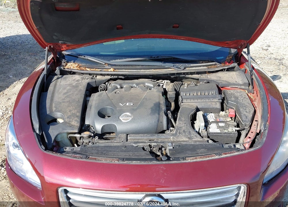 2012 NISSAN MAXIMA 3.5 SV VIN: 1N4AA5AP3CC825887