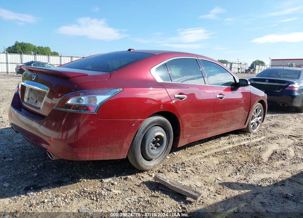 2012 NISSAN MAXIMA 3.5 SV VIN: 1N4AA5AP3CC825887
