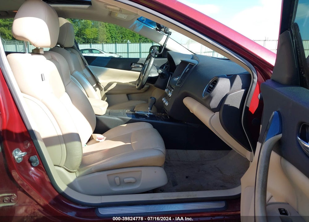 2012 NISSAN MAXIMA 3.5 SV VIN: 1N4AA5AP3CC825887