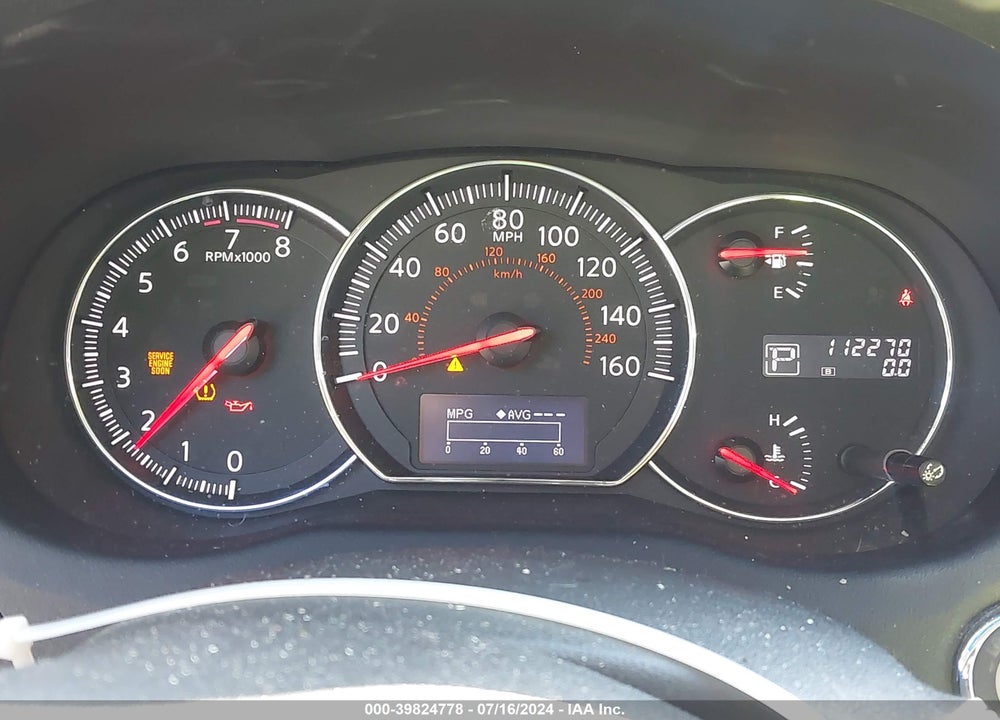 2012 NISSAN MAXIMA 3.5 SV VIN: 1N4AA5AP3CC825887