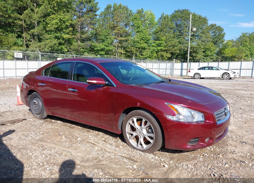 2012 NISSAN MAXIMA 3.5 SV VIN: 1N4AA5AP3CC825887