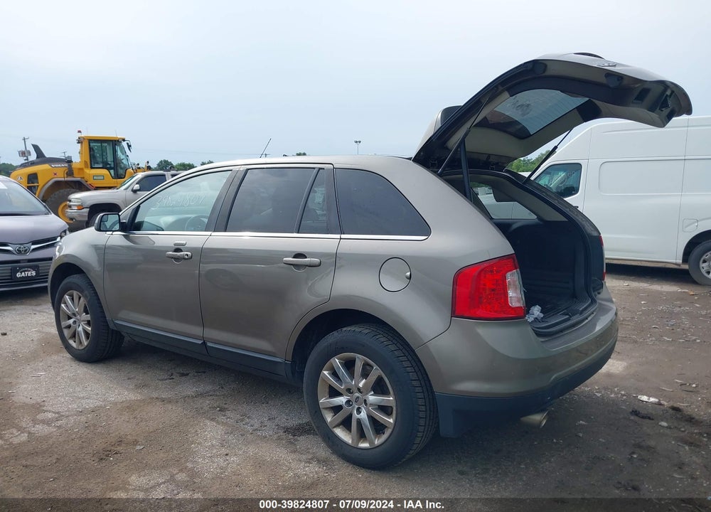 2013 FORD EDGE LIMITED VIN: 2FMDK3KCXDBE16643