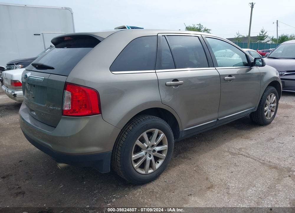 2013 FORD EDGE LIMITED VIN: 2FMDK3KCXDBE16643