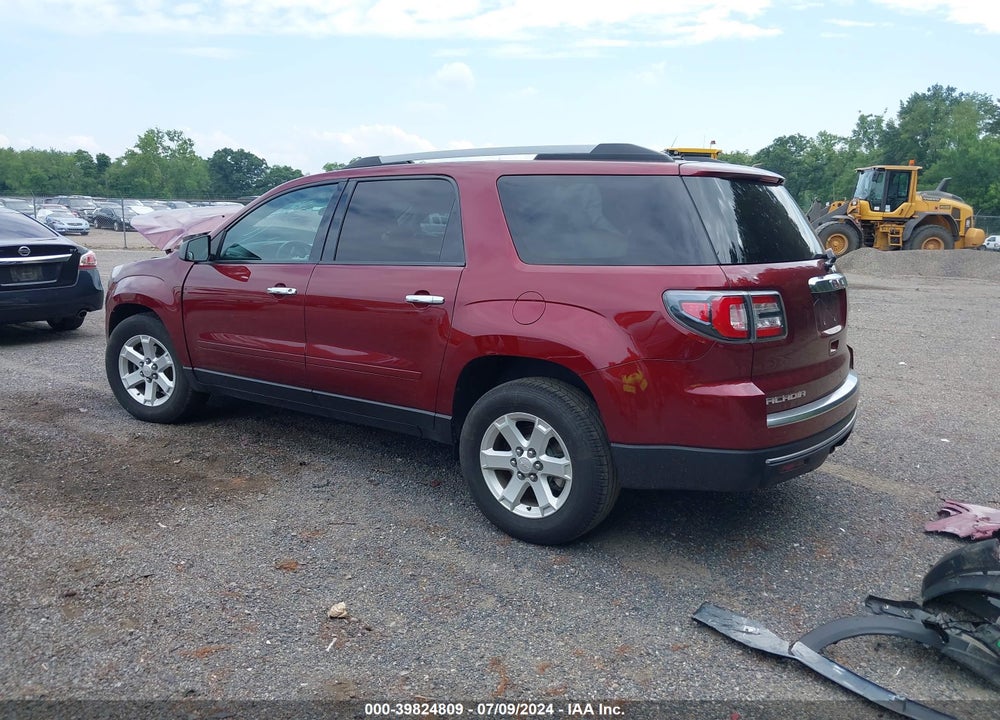 2015 GMC ACADIA SLE-2 VIN: 1GKKRPKD3FJ213586