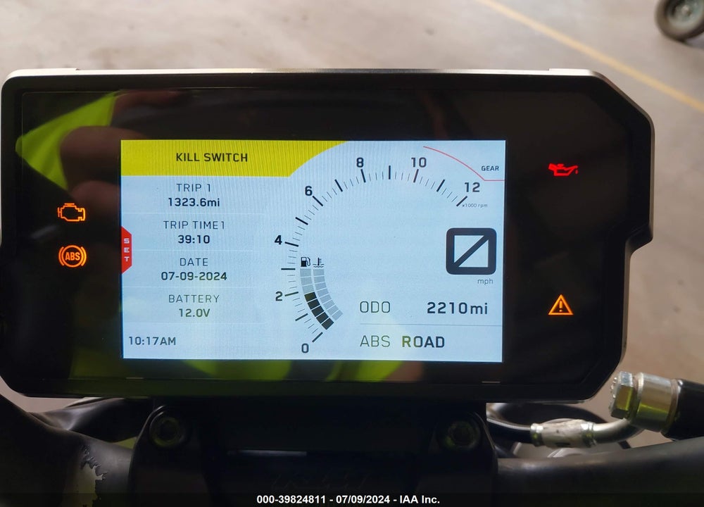 2021 KTM 390 DUKE VIN: MD2JPJ406MC275855