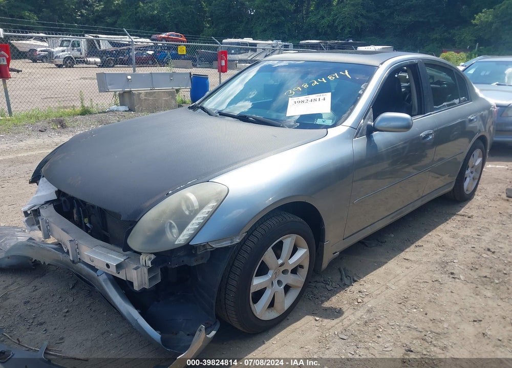 2006 INFINITI G35X VIN: JNKCV51F86M613837
