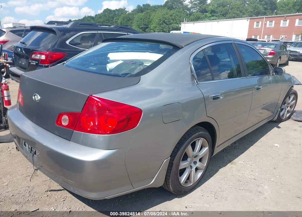 2006 INFINITI G35X VIN: JNKCV51F86M613837