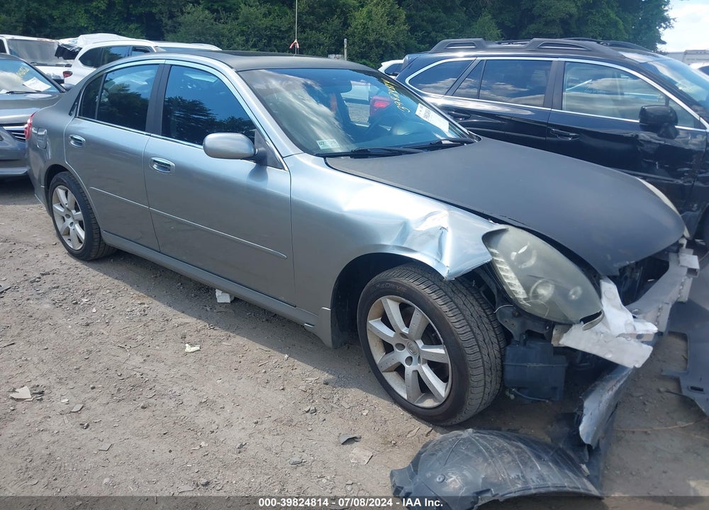 2006 INFINITI G35X VIN: JNKCV51F86M613837