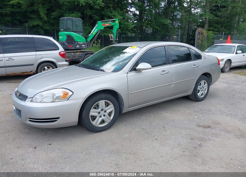2007 CHEVROLET IMPALA LS VIN: 2G1WB58K279173874
