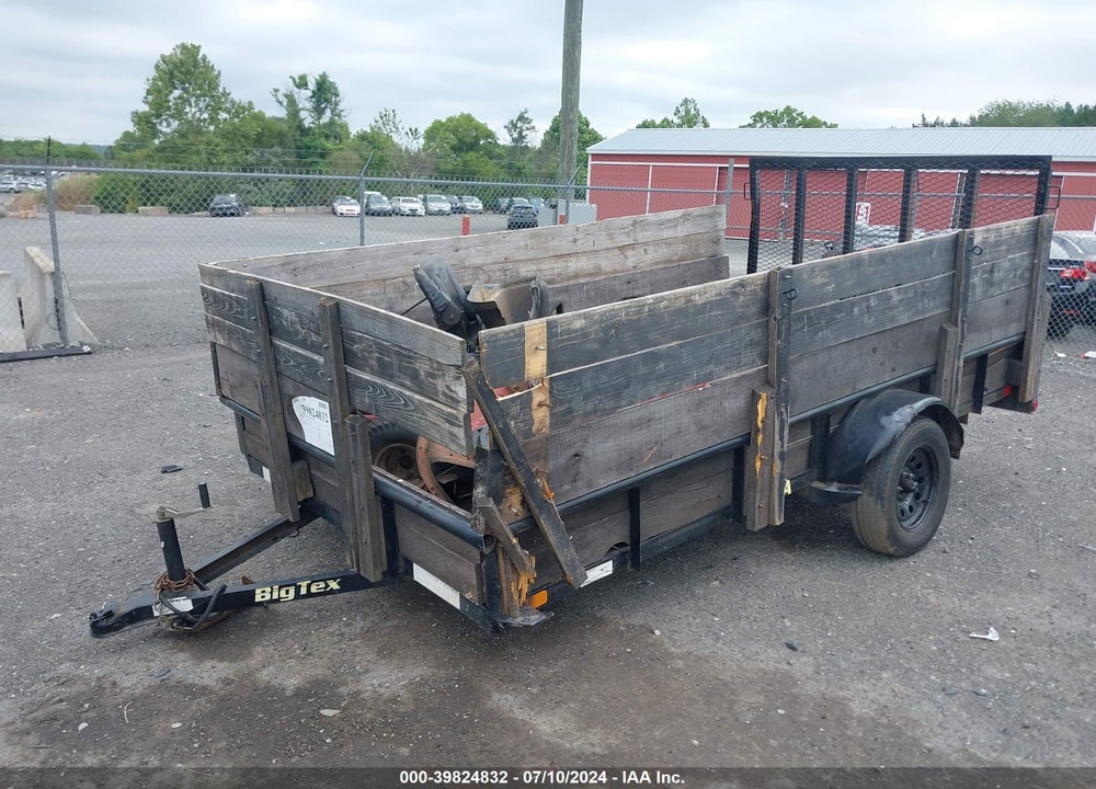 2016 BIG TEX TRAILER CO INC --- VIN: 16VAX1217G3049592