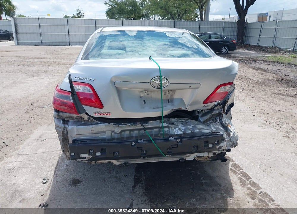 2007 TOYOTA CAMRY LE VIN: 4T1BE46K97U618037