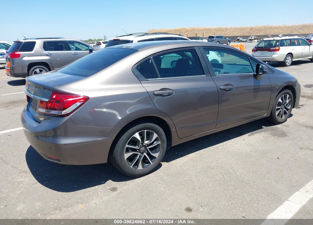 2013 HONDA CIVIC EX VIN: 2HGFB2F8XDH527446