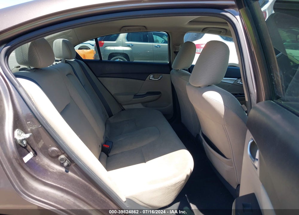 2013 HONDA CIVIC EX VIN: 2HGFB2F8XDH527446