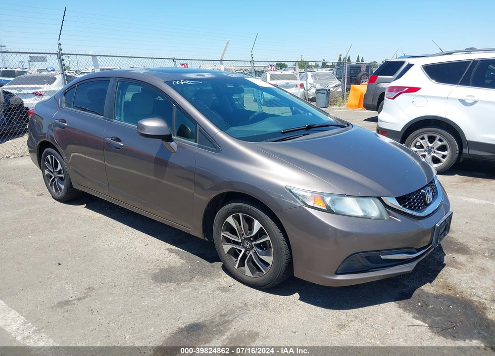 2013 HONDA CIVIC EX VIN: 2HGFB2F8XDH527446