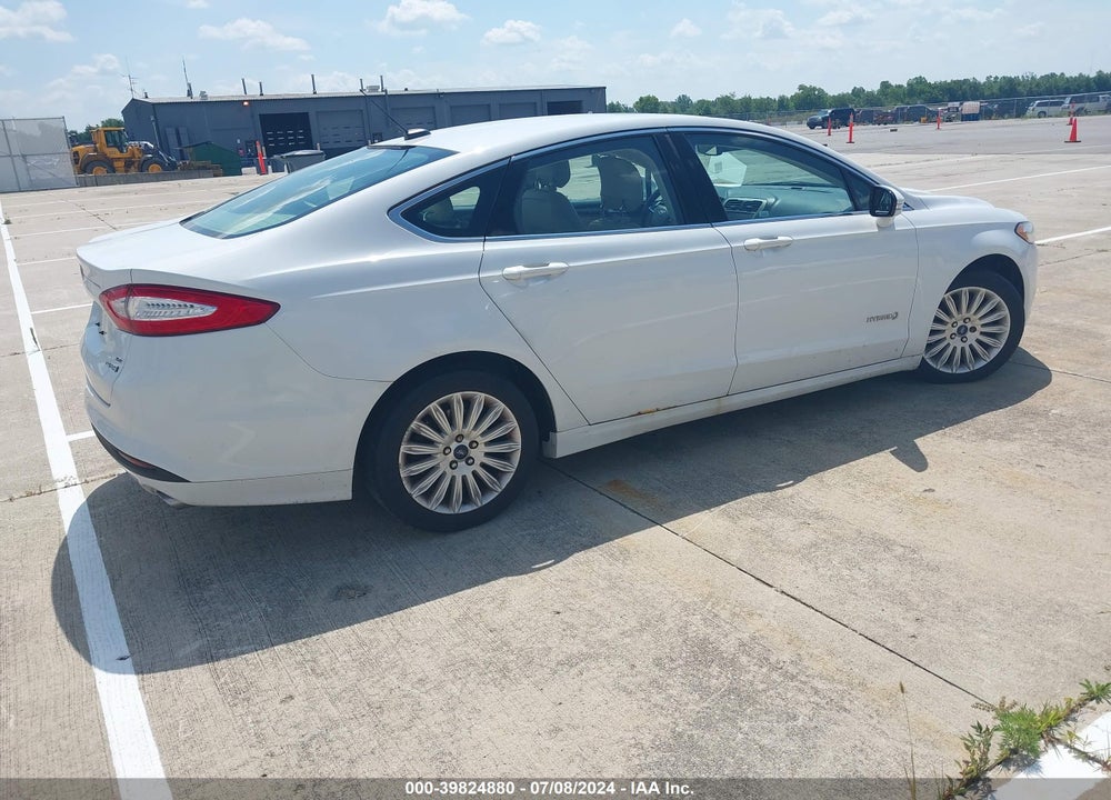 2013 FORD FUSION HYBRID SE VIN: 3FA6P0LU7DR225709