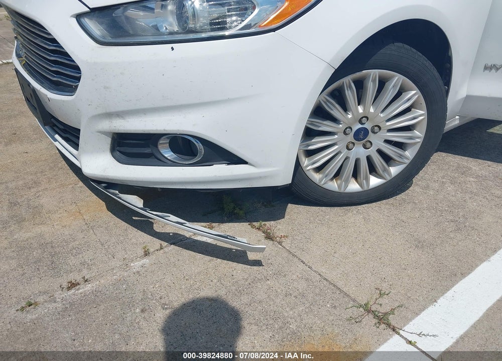 2013 FORD FUSION HYBRID SE VIN: 3FA6P0LU7DR225709