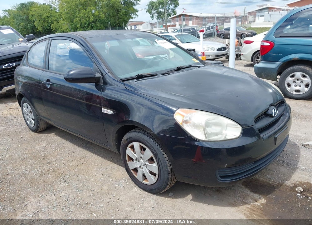 2009 HYUNDAI ACCENT GS VIN: KMHCM36C19U127409