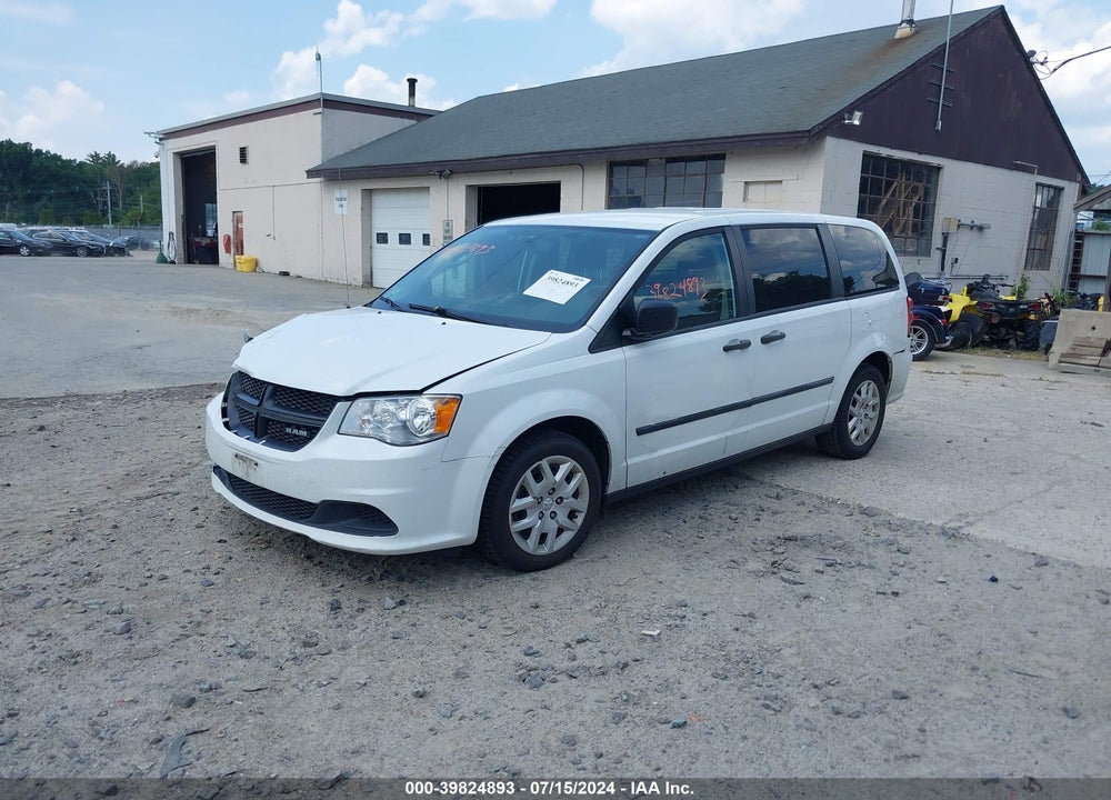 2015 RAM CARGO TRADESMAN VIN: 2C4JRGAG6FR570341