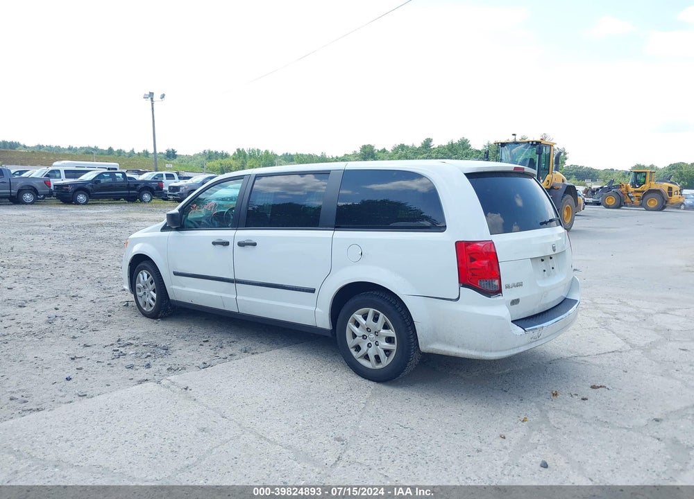 2015 RAM CARGO TRADESMAN VIN: 2C4JRGAG6FR570341