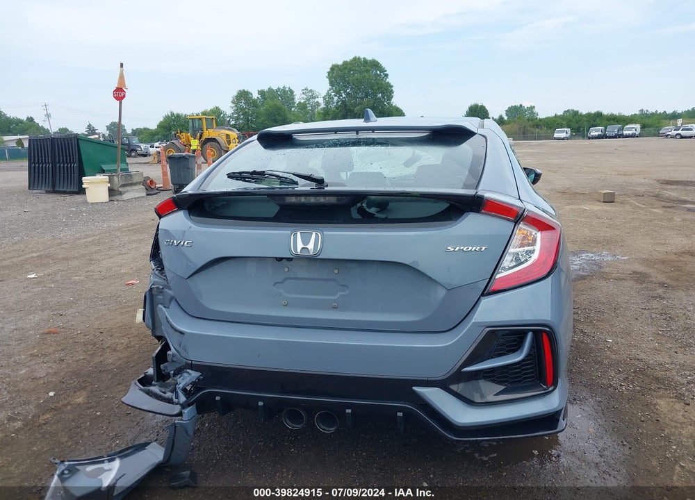 2021 HONDA CIVIC SPORT VIN: SHHFK7H48MU214387