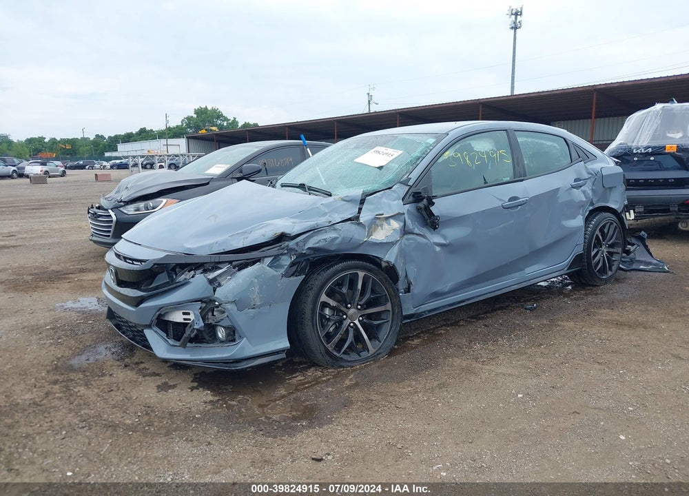 2021 HONDA CIVIC SPORT VIN: SHHFK7H48MU214387