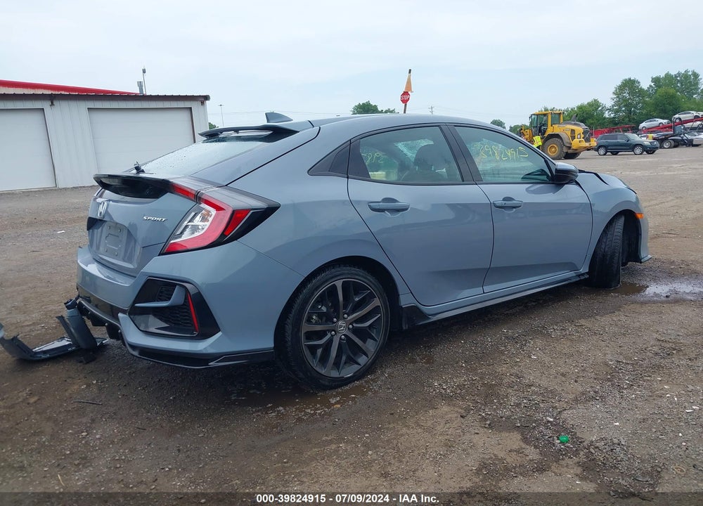 2021 HONDA CIVIC SPORT VIN: SHHFK7H48MU214387