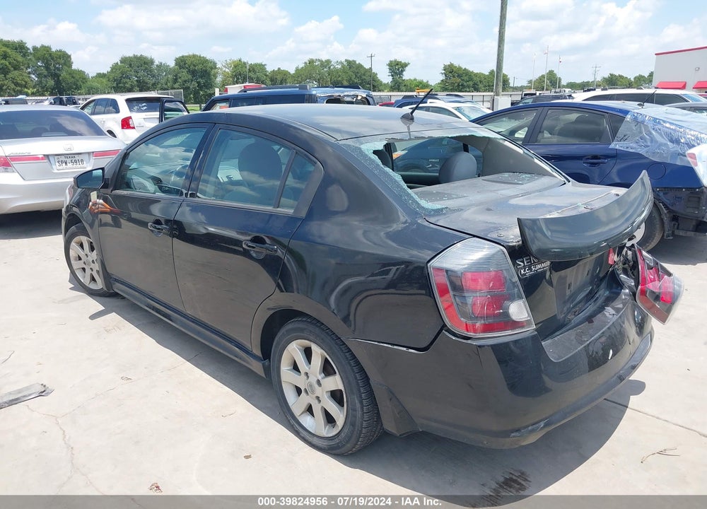 2011 NISSAN SENTRA 2.0SR VIN: 3N1AB6AP5BL678197