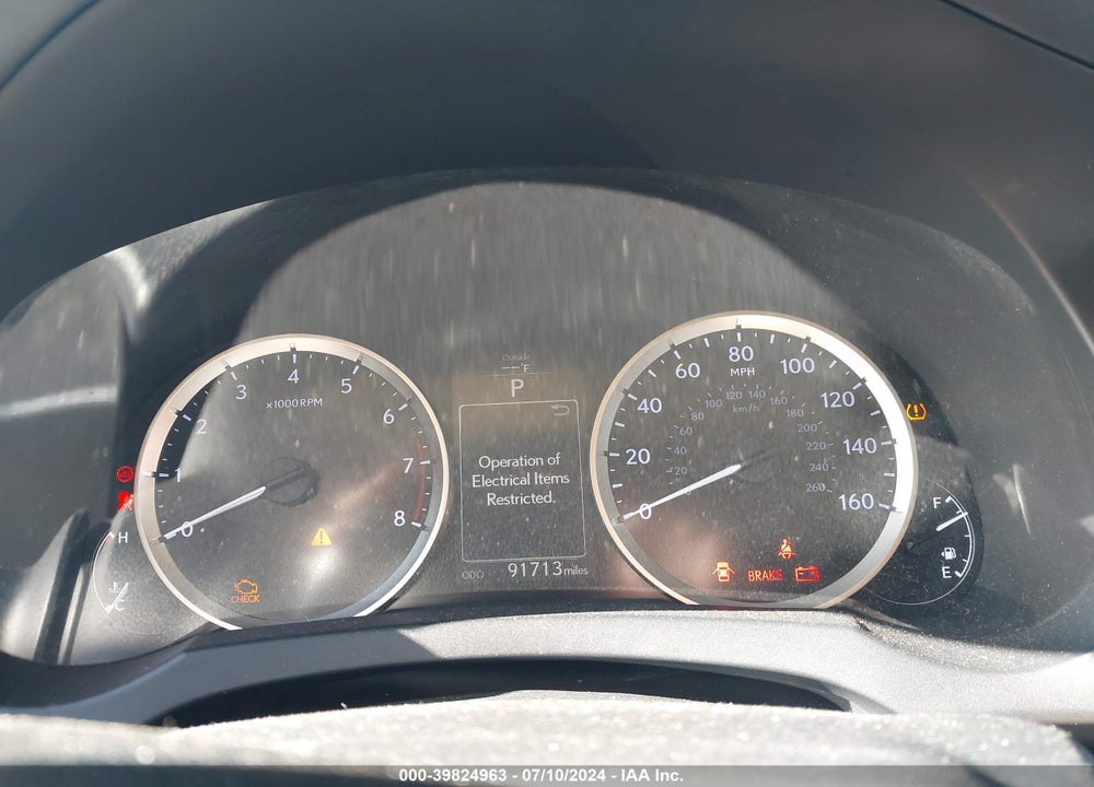2016 LEXUS IS 350 VIN: JTHBE1D20G5024547