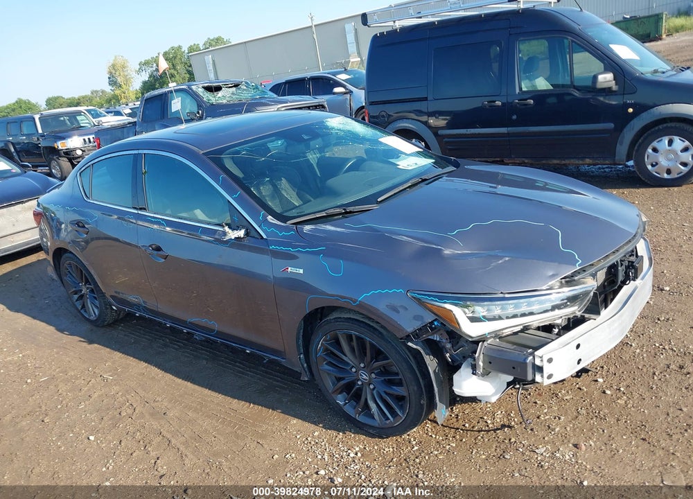 2022 ACURA ILX PREMIUM A-SPEC PACKAGES/TECHNOLOGY A-SPEC PACKAGES VIN: 19UDE2F8XNA000084