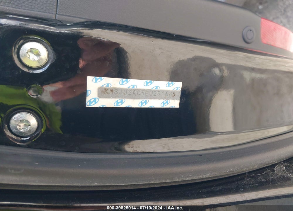 2011 HYUNDAI TUCSON GLS VIN: KM8JU3AC5BU291685
