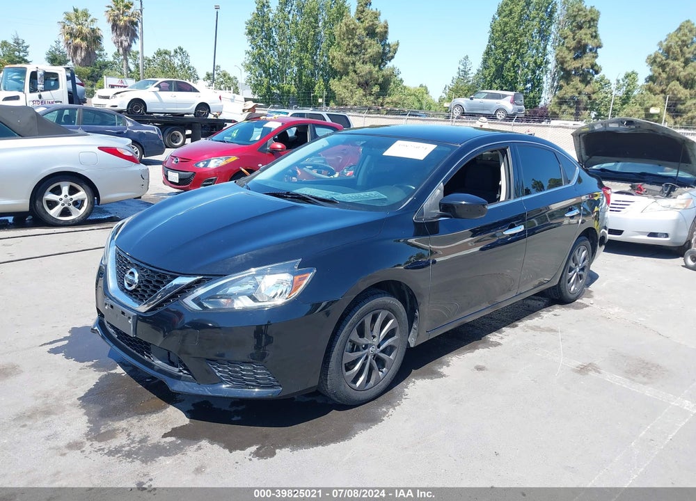 2019 NISSAN SENTRA SV VIN: 3N1AB7AP1KY370579